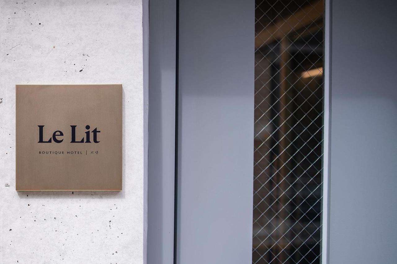 Le Lit Hotel Сеул Экстерьер фото